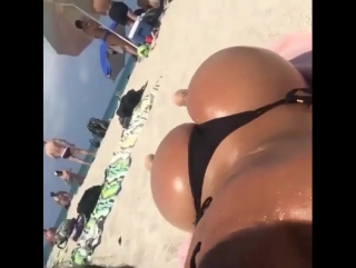 booty on the beach
